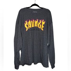 Popular Poison Men’s Graphic Long Sleeve Tee